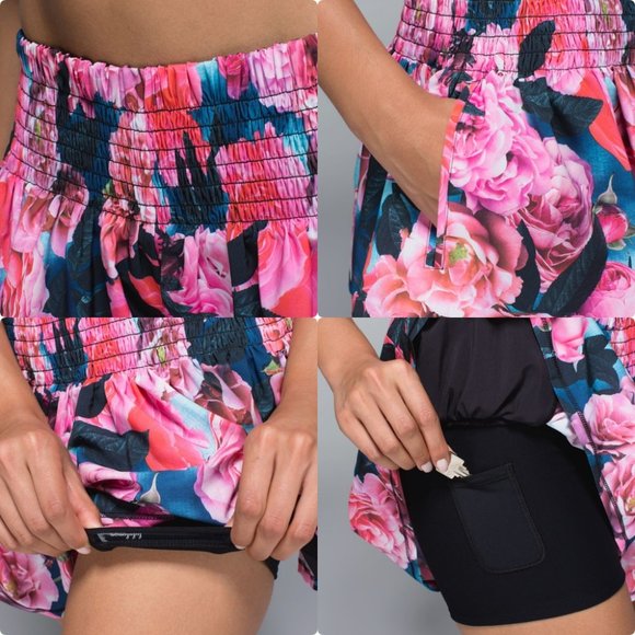 🚫SOLD🚫 Lululemon Secret Garden Hot Hitter Skort - Picture 3 of 8